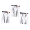Healeved 3sets Eyebrows Stickers Waterproof Natural Look Hair-like Brow Set
