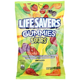 Lifesavers Sour Gummies Assorted Flavors, 7 oz