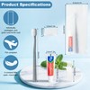 Toothbrush and Toothpaste Set,Bulk Travel Toothbrush Kit (5-Pack)