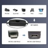 CY Cable Micro USB2.0 Cable with On/Off Switch Micro 5