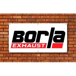 Borla Exhaust Garage Banner 2' X 4' Ft