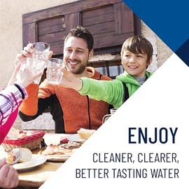 Pentair Pentek NCP-20BB Big Blue Carbon Water Filter, 20-Inch, Whole House Non-Cellulose Carbon Impregnated Pleated Filter Cartridge, 20" x 4.5", 10 Micron