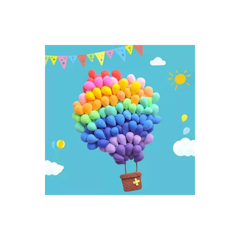 CB Foamy Moldeable 36 Piezas Diferentes Colores, Plastilina