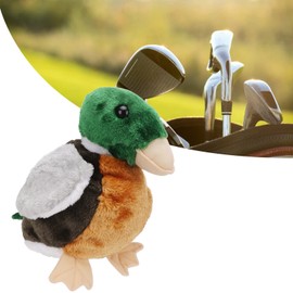 club head cover, plush duck shaped club cover, fun for outdoor activities
