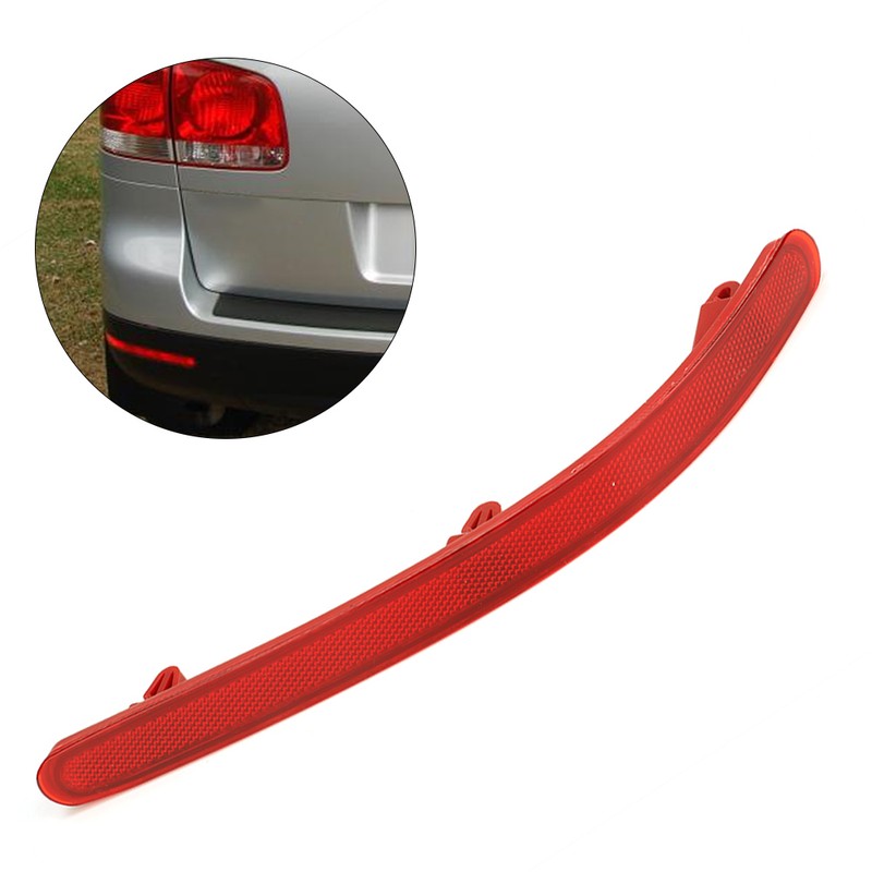 Rear Bumper Left Side Lights Lamp Reflector 7L6945105A Replacement