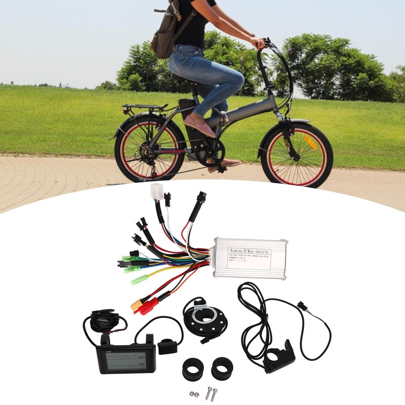 Motor Brushless Controller Sine Wave 3 Modes Thumb Trottle LCD