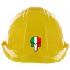 Unbranded/Generic 2 Mexican Flag Skulls Hard Hat Stickers | Safety