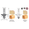 Amana Tool 49544 Carbide Tipped 4 Flute Corner Rounding, Beading,