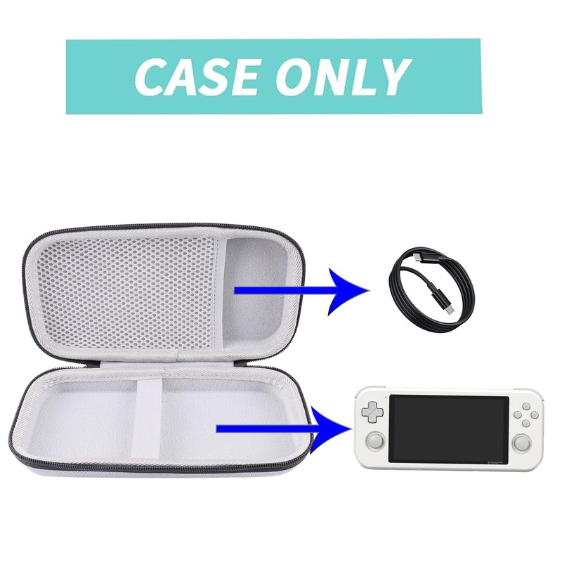 WERJIA Funda de transporte dura compatible con Retroid Pocket 4/4Pro,