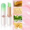 BINGBRUSH Peach Color Changing Lipstick,Moisturizer Long Lasting Lip Care Lip