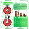 CNEO Inflatable Dog Cone Collar with Detachable Enhanced Anti-Licking Shield,