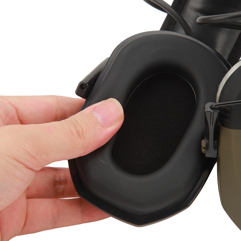 Noise Reduction Earmuffs Soft Padding Foldable Ear Protection Earmuff for