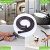 Angle Simple Hand Shower Hose 59", Flexible Stainless Steel Shower