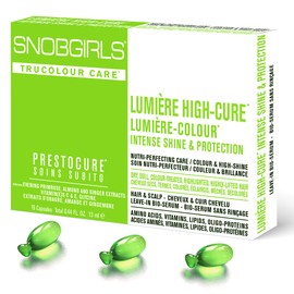 SNOBGIRLS LUMIERE COLOUR Leave-In Hair Oil for Perfect Colour & Shine for Dry, Dull, Colour Treated, Highlighted, Highly-Lifted Hair with Rosemary Oil, Biotin, Evening Primrose, Vitamins. Hair Gloss