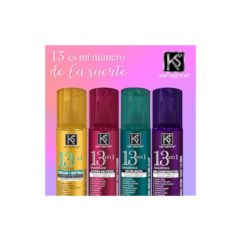 KeraShine Tratamiento Capilar 13 Argán 180 Ml