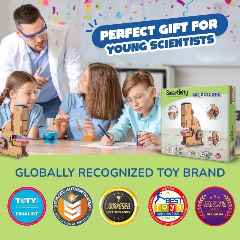 Smartivity Microscope - STEM Toy Building Set - Smartivity