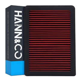 HANN&CO Washable And Reusable High Flow Cabin Air Filter，Greater Than 15 Years of Service Life，Suitable For Toyota Tacoma，Tundra，Sequoia；Lexus GX550，LS500，LS500h，TX550h+ Replacement VF2080（HCC10112-X）