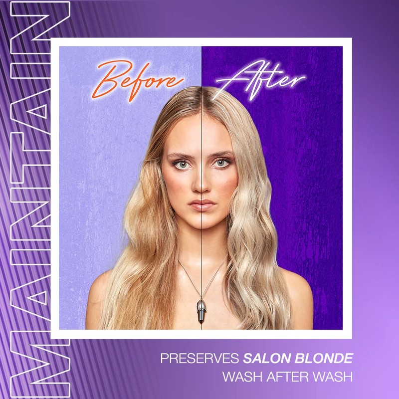 Fudge Professional Purple Conditioner, Everyday Clean Blonde Damage Rewind Gradual