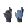 Shimano Titanium Alpha Gloves 3 Cut GL-014V Blue Gray M
