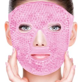 Mascarilla Facial De Hidrogel Frio Caliente Reutilizable                                                                                              