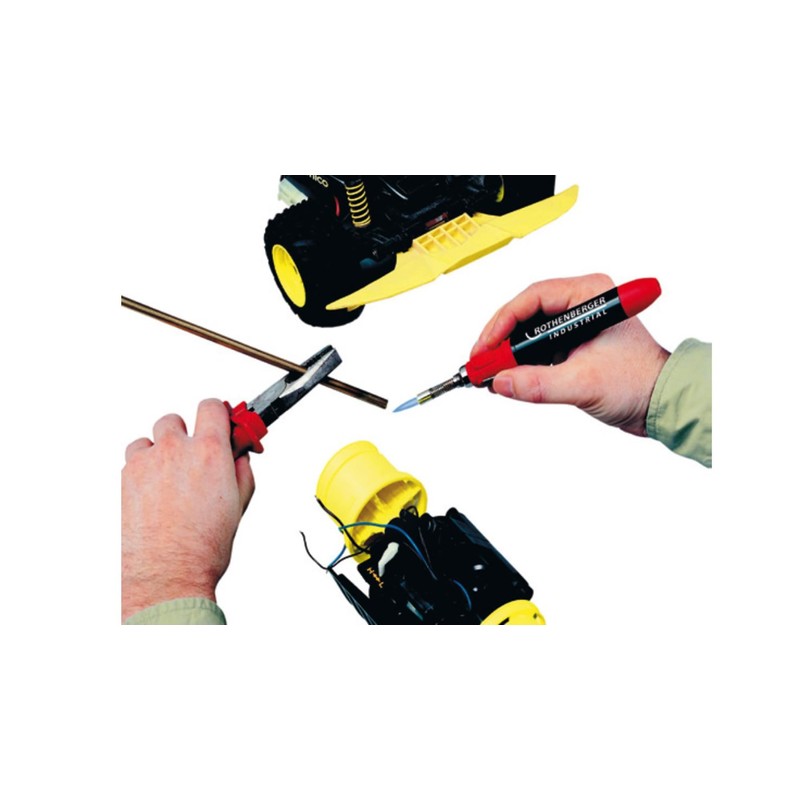 ROTHENBERGER Industrial - Micropen-Set 1300 - Gas Soldering Iron -