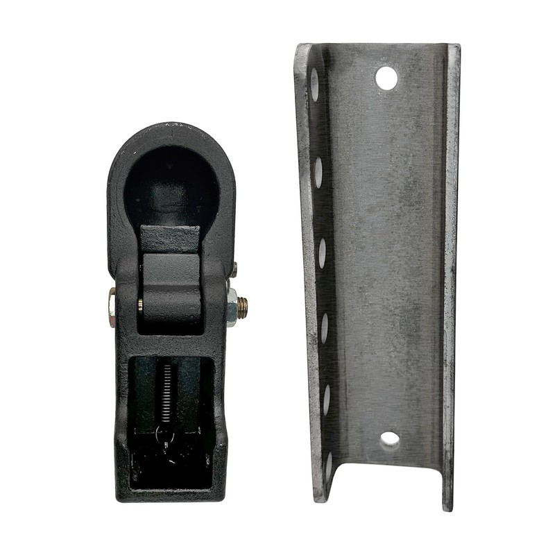 A.A Trailer Coupler with 5-Position Adjustable Channel Bracket - 2-5/16"