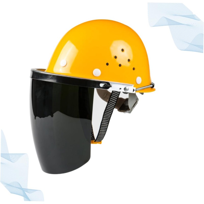 Operitacx Welding Helmet Face Visor Safety Headwear Comfortable Mask Hat