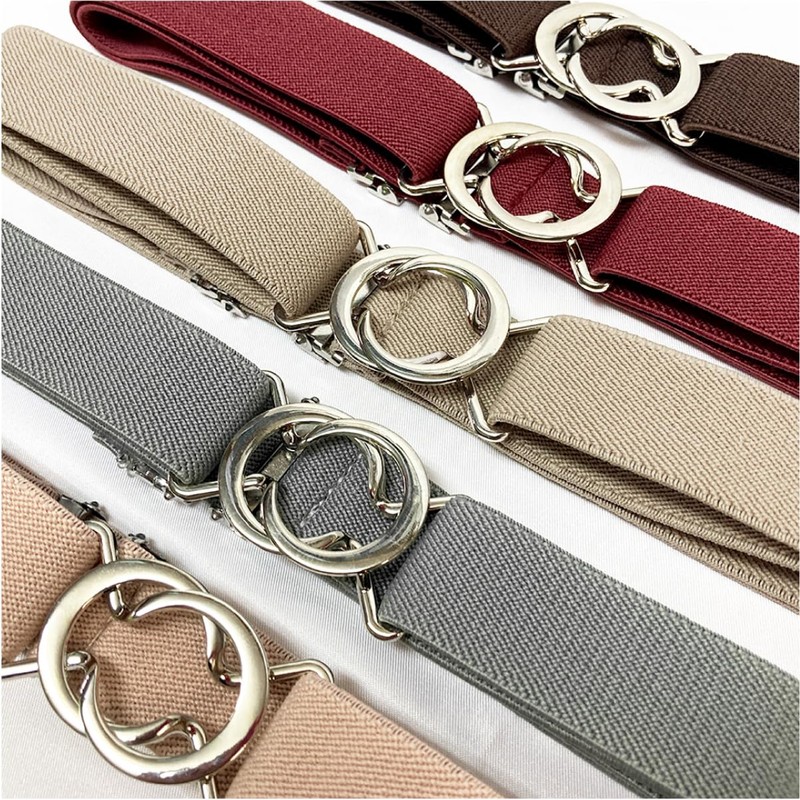 KASSAI 8 Shaped Adjustable Rubber Belt, 1.0 inch (2.5 cm),