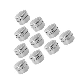 Alipis Magnetic Spice Tins Lid Seasoning Storage Holders for Fridge Jars for Spice