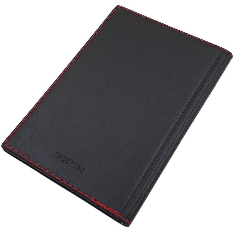 myledershop MJ-Design-Germany Large Elegant ID Folder 12 Compartments Made in