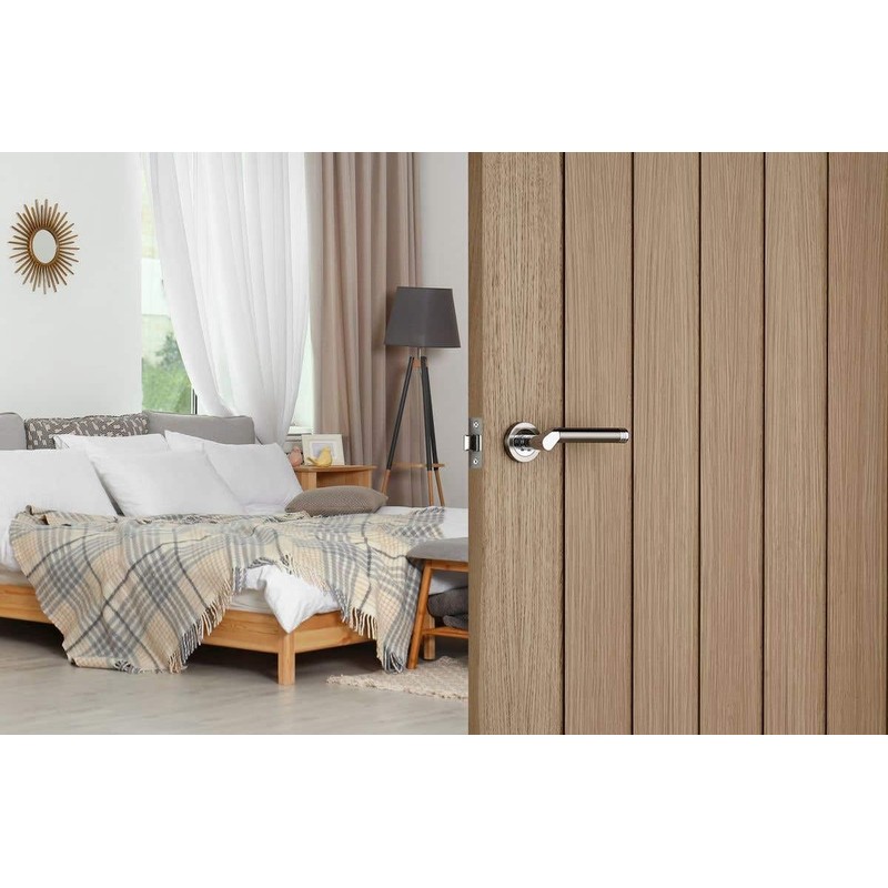 Designer Levers - Marcella Lever on Rose Door Handle -