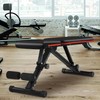Adjustable Weight Bench, Foldable Exercise Workout Bench Full Body Strength