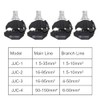 5 Pcs Ground Insulation Piercing Connector, 1KV No Peeling Piercing
