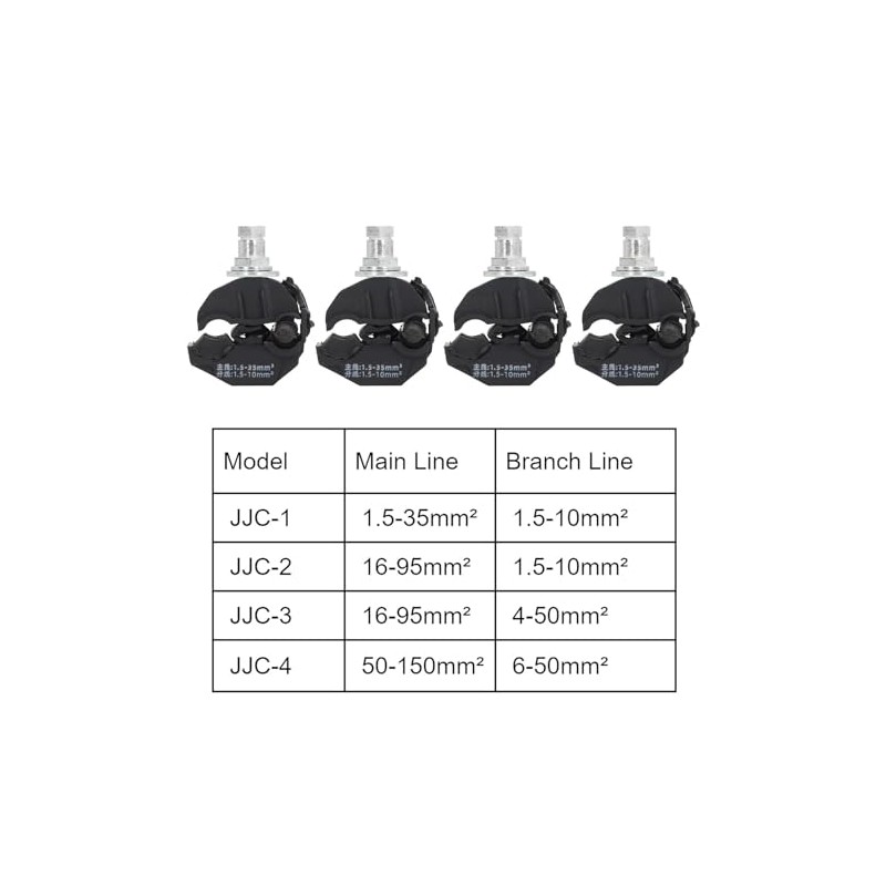 5 Pcs Ground Insulation Piercing Connector, 1KV No Peeling Piercing