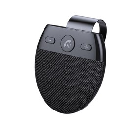 CLSSLVVBN Bluetooth Speaker Sunshade for Hands-Free Voice Playback One Click Connection ABS Hands-Free Bluetooth Speaker Sunshade