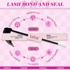 FADLASH Lash Clusters Kit 640PCS Natural Eyelash Clusters Individual D