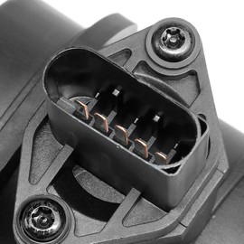 Auto Dynasty MAF Mass Air Flow Sensors + Housing Compatible with VW Beetle Golf City Jetta Phaeton Touareg 01-10