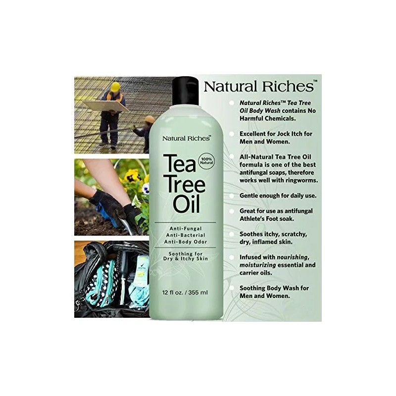 - Antifúngico Aceite De Árbol De Té De Menta Y