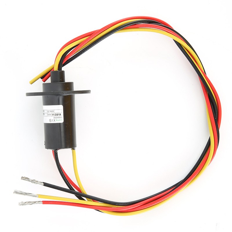 MW1320 Conductive Slip Ring 3 Wires 20A Current Slip Ring