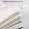 HwxBen Bullet Dotted Journal, Dotted Notebook, 256 Pages, 140 gsm