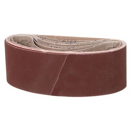 CoCud 3 x 18 Inch Sanding Belt, 12 Pcs 60/80/120/150/240/400 Grit Knife Sharpener Belts Work Sharpening for Belt Sander Knife Carving Tool Metal Working