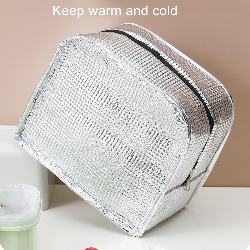 Oxford Cloth Felt Cartoon Lunch Bag with Handheld Lovely Thermal