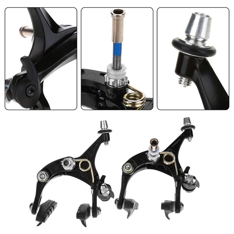 Alomejor Bike Brake V Shape Caliper Brake Bicycle Mountain Caliper