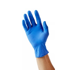 Cardinal Health™ Flexal Touch Nitrile Exam Gloves Blue, X-Large, Box of 100