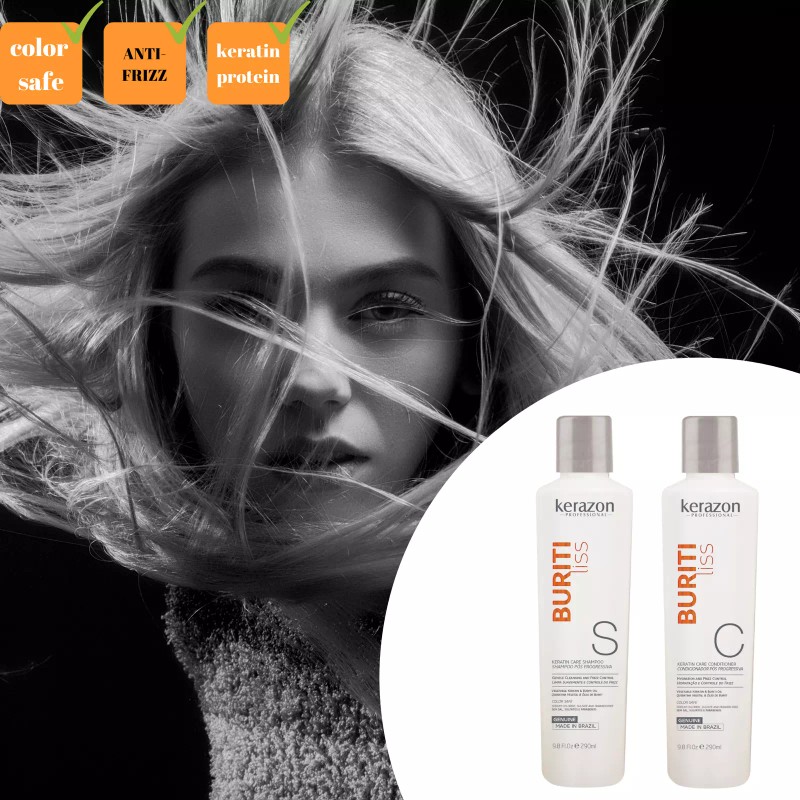 Kerazon Professional Keratin After Treatment Sulfate Free Shampoo & Conditioner
