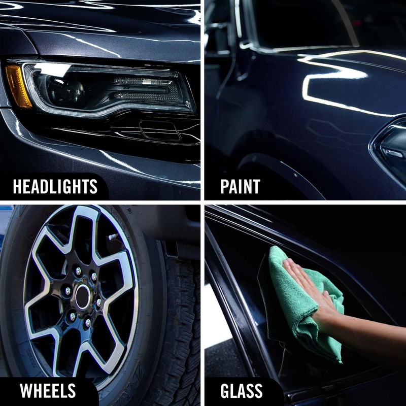Turtle Wax Hybrid Solutions Ceramic 3-in-1 Car Detailer, Waterless Car