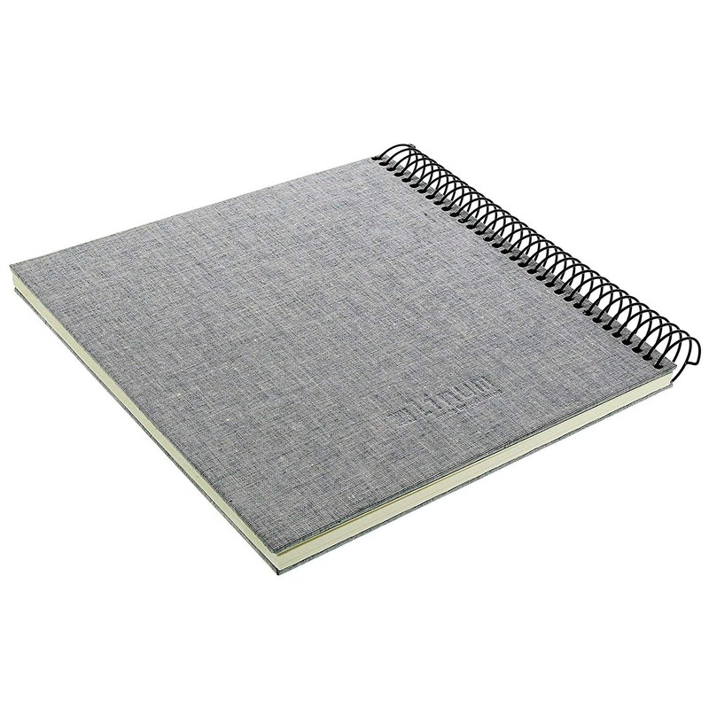 linum photo album 20/20 grey - spiral album
