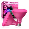 LOXYEE PAR38 Flood Pink Light Bulb,2 Pack-Dimmable,E26 Base Pink Flood