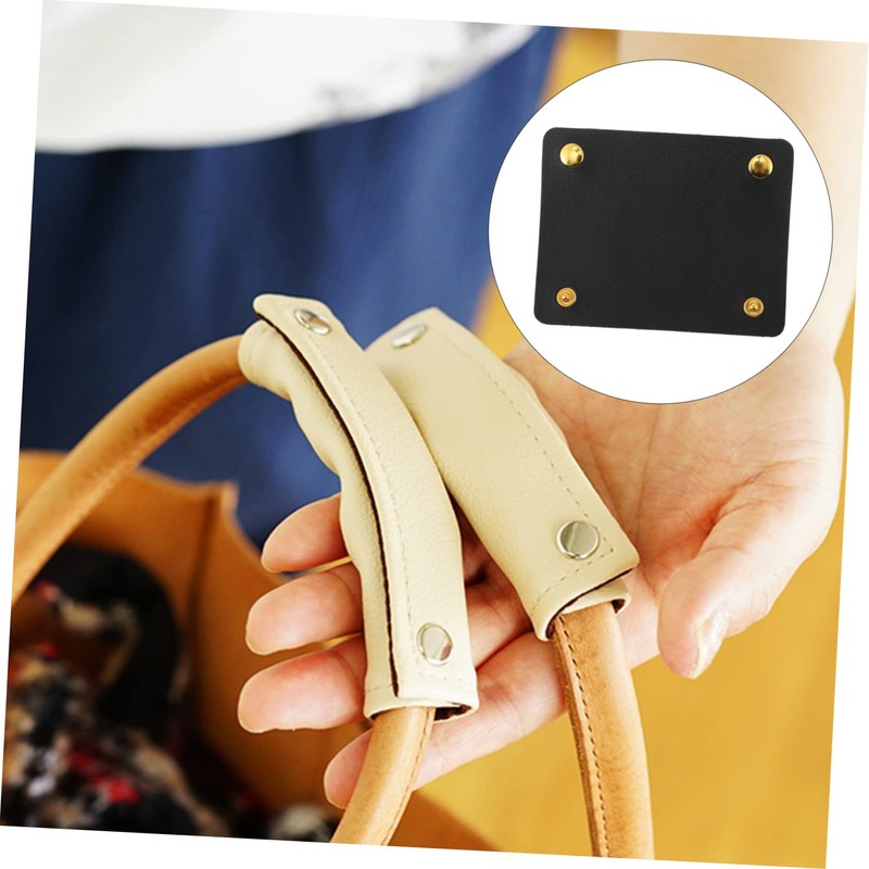 KOMBIUDA Bag Handle Protector PU Leather Handle Cover for Handbags