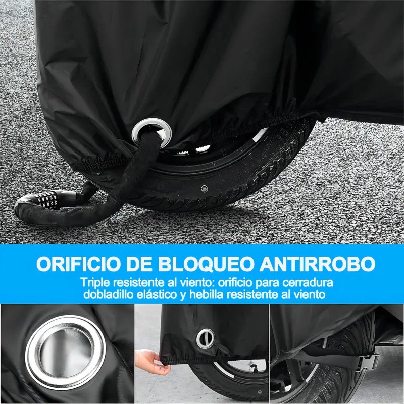 Funda Motocicleta Impermeab Grueso Cubiertas Para Moto